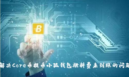 解决Core币提币小狐钱包燃料费未到账的问题